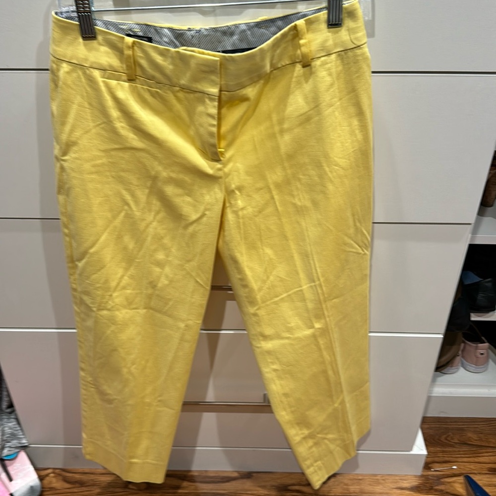 Yellow Capris size 2